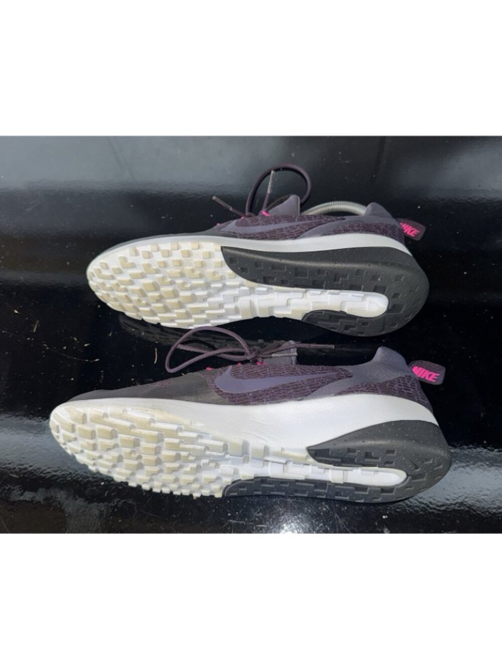 Nike CK Racer Womens Athletic Running Shoes Size 9.5 Purple Pink Gray Black - Picture 6 of 8